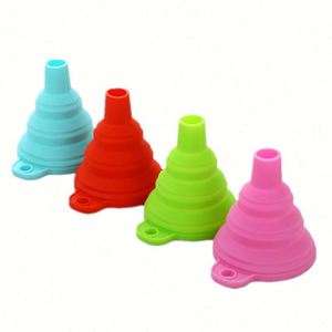 Entonnoir pliable en silicone sans BPA pour usage en cuisine OEM/ODM - Product Image 3