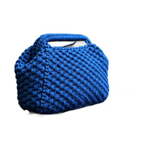 Sac à main en fil tissé à la main pour femmes, couleur unie, sac à bandoulière léger de luxe pour les vacances à la plage