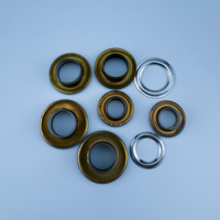 Vente en gros d'oeillets en laiton personnalisés de haute qualité en alliage de zinc pour hommes, boutons décontractés, accessoires de vêtement pour œillet