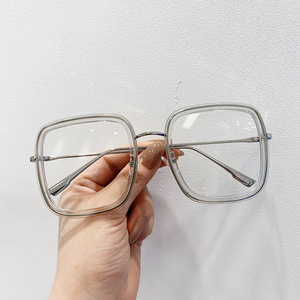 Gafas Qianai con Marco Cuadrado y Protección Anti Luz Azul, Lentes Extra Anchas de Acetato para Mujer, Modelo Taizhou T5 6081 - Product Image 5