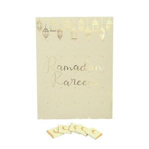 Vente en gros <span class=keywords><strong>de</strong></span> boîte <span class=keywords><strong>de</strong></span> <span class=keywords><strong>calendrier</strong></span> <span class=keywords><strong>de</strong></span> <span class=keywords><strong>l</strong></span>'<span class=keywords><strong>avent</strong></span> en chocolat Eid Mubarak Ramadan personnalisée <span class=keywords><strong>de</strong></span> 30 jours pour chocolat - Product Image 5