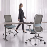 Chaise de bureau ergonomique professionnelle du fabricant, avec accoudoirs en PU à mouvement 4D, certifiée BIFMA, solutions de conception et d'approvisionnement pour le lieu de travail