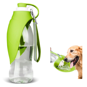 Nouvelle conception, bouteille d'eau potable pour chien et chat, idéale pour les voyages en plein air, très vendue - Product Image 1