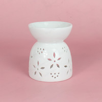 Nouveau Support de Bougie Créatif en Céramique de Luxe pour Fabrication de Bougies Parfumées 8OZ 10OZ pour Brûleur d'Huiles Essentielles d'Aromathérapie pour la Décoration Intérieure