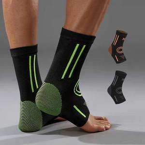 Attelle de cheville ajustable ultra-fine à compression serrée, en nylon respirant, pour la protection des articulations du pied et des entorses - Product Image 1