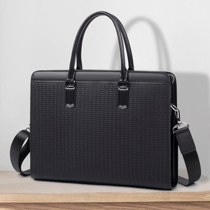 Sac à main Swarden SE9852 en cuir véritable pour homme, antivol, avec <span class=keywords><strong>serrure</strong></span> à combinaison, style professionnel, en cuir de <span class=keywords><strong>vachette</strong></span>, grande capacité, couche supérieure - Product Image 2