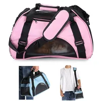 Super Leichte Pet-träger Tasche Käfige Atmungs Taschen für Hunde, Katzen, Kleine Tiere, Auto Bike Verwenden