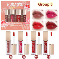 Maquillage Cosmétique Imperméable Marque Privée Pigment Tache des Lèvres Rose Brillant à Lèvres Brillant à Paillettes Logo Personnalisé Vente en Gros Nouveau Brillant à Lèvres