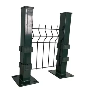 Đường cao tốc chống gỉ an ninh lớp phủ PVC sắt hàn dây lưới 3D hàng rào để bán