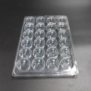 Bao Bì Vỉ Vỏ Sò <span class=keywords><strong>PET</strong></span> Trong Suốt Tùy Chỉnh Mẫu Miễn Phí Cho Sô Cô La Truffle Bao Bì Vỉ Vỏ Sò <span class=keywords><strong>PET</strong></span> - Product Image 2