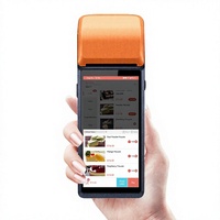 Terminal POS Portátil A5 V3 SCPOS con Pantalla IPS HD de 5.5'', 4+64GB, Impresora Térmica Integrada de 58mm, USB, Wi-Fi, NFC, BT, Doble SIM