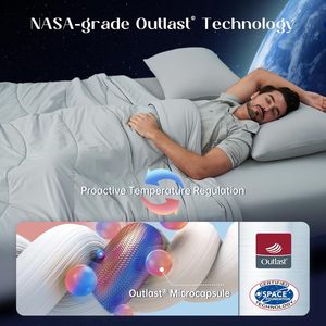 Coperta rinfrescante <span class=keywords><strong>per</strong></span> letto singolo, <span class=keywords><strong>per</strong></span> chi soffre il caldo, biancheria da letto <span class=keywords><strong>per</strong></span> tutte le stagioni <span class=keywords><strong>per</strong></span> stare freschi durante la notte, grigia - Product Image 3