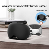 Accessoire casque VR personnalisé housse de protection pour écran avant antichoc coque en silicone souple pour apple vision pro