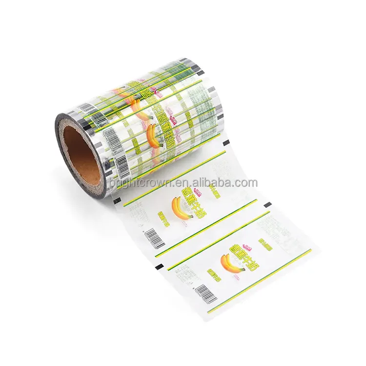 Película de plástico para embalaje de condones de Material laminado para uso alimentario y farmacéutico Material compuesto recubierto e impreso