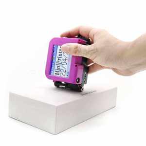 Mini Impresora Portátil Automática de 12.7mm para Códigos QR, Número de Lote, Fecha, Logotipo, Etiqueta, Impresora de Inyección de Tinta Negra de Secado Rápido - Product Image 5