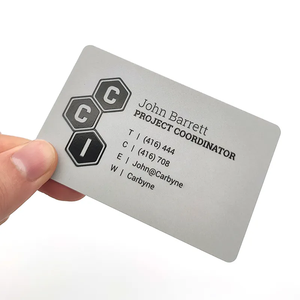 Production de cartes de visite en papier cartonné blanc nacré épais de 400g - Product Image 3