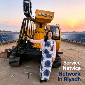 เครื่องตอกเสาเข็มพลังงานแสงอาทิตย์แบบพกพา APCOM เครื่องตอกเสาเข็มโซลาร์เซลล์ เครื่องเจาะสกรูพื้นดินสำหรับโครงการโซลาร์เซลล์ในตะวันออกกลาง - Product Image 6