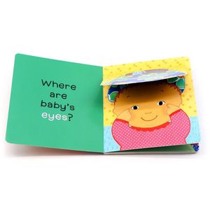 Libro Cartonato per Bambini con Apertura a Strappo 'Karen <span class=keywords><strong>Katz</strong></span> Baby's Belly Button' Modello TY-21 - Product Image 3