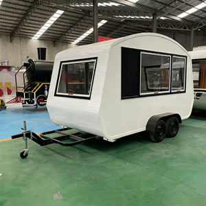 Carrito de Comida Móvil de Acero Inoxidable de Alta Gama con 4 Ruedas, Carrito Multifuncional para Venta Ambulante de Café, Té con Leche y Otros Alimentos - Product Image 3