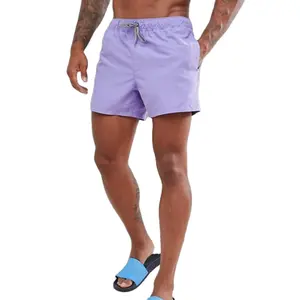 Maillot de bain solide pour hommes, vêtements de haute qualité, maillot de bain vierge avec Logo personnalisé, vente en gros, nouvelle collection 2020