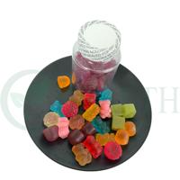 Delicate Taste Blue Lotus Gummies, plantaardige kauwgom snoepjes voor internationale handel
