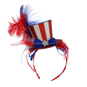Mini chapeau de cirque, costume de cirque, bandeau à plumes pour Halloween, épaulettes cérémonielles d'Halloween, épaulettes à pompons - Product Image 4