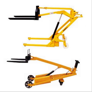 500Kg 1.5M Portátil Pequeno Empilhadeira Elétrica Mini Ajustável <span class=keywords><strong>Electric</strong></span> <span class=keywords><strong>Pallet</strong></span> Fork Lift Pequeno Curvo Arm Forklift - Product Image 2