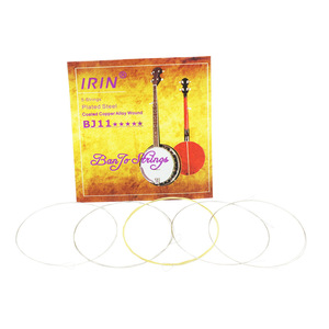 IRIN de alta calidad de cinco cuerdas <span class=keywords><strong>Banjo</strong></span> BJ11, cuerdas lisas recubiertas, piezas de aleación de cobre, instrumentos de <span class=keywords><strong>cuerda</strong></span>, accesorios al por mayor - Product Image 6