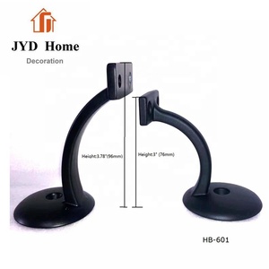 JYD 홈 도매 아연 합금 <span class=keywords><strong>2</strong></span>.5 "나무 난간 (HB-601) 에 대한 난간 브래킷-철 계단 부품-공장 직접 - Product Image 5