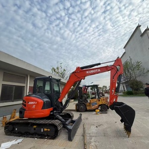 รถขุดมือสอง Kubota KX057-4 ประสิทธิภาพเชื่อถือได้ เครื่องจักรก่อสร้างไฮดรอลิกขนาดเล็ก พร้อมระบบเครื่องยนต์ที่เสถียร - Product Image 4