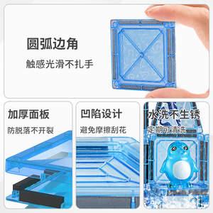 Vendita calda foglio magnetico del mondo del <span class=keywords><strong>mare</strong></span> puzzle fai da te assembleassemblaggio castello educativo magnetico blocco di costruzione giocattoli - Product Image 5