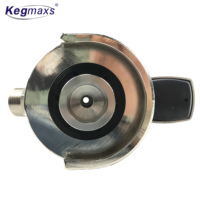 Kegmaxs – nouveau coupleur de Type A avec PRV pour distributeur de bière de bière de brassage à domicile, plateau d'égouttage de fût de Corny, nettoyage de fût, moulin à Malt, serrure à bille, fût MiniKeg