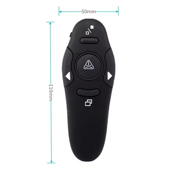 2026 Wide Compatibility Presenter Red Laser Pointer PPT Remote Control Pointer Pen for PowerPoint Presentation Teaching