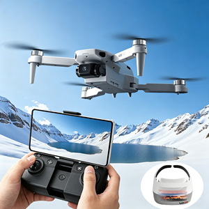 Professional RC Drone 4k Dual HD <b>Camera</b> FPV WiFi Brushless Motor 5G Wifi Foldable Optical Flow Drone with hd VR Glasses drone - Product Image 1