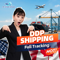 Agent d'expédition DDP, suivi complet du fret maritime/aérien, transitaire de Chine vers les États-Unis, Canada, services express LCL