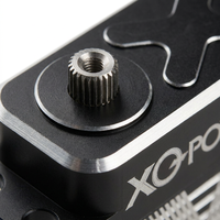XQ-POWER XQS8020D301 319 Oz-in 65g IP67 Servomoteur RC numérique haute vitesse sans contact, étanche, avec encodeur magnétique, engrenage métallique et sans noyau