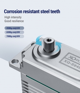 Xq-điện servo 100kg mô-men xoắn cao kích thước lớn kỹ thuật số không chổi than servo cho 1/5 <span class=keywords><strong>RC</strong></span> Mô hình Xe Tải Tự Làm Robot <span class=keywords><strong>RC</strong></span> Heli bay không người lái UAV - Product Image 5