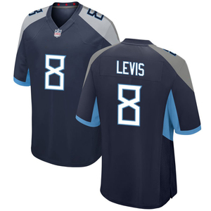Marineblauwe Tennessee Jersey Custom American Football Shirts, gestikte geborduurde jeugduniformen, sportkleding met logo's - Product Image 4