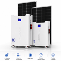 Batería LiFePO4 de Alta Eficiencia Solard Industrial, Apilable, con Carcasa Reforzada, 51V 200Ah 10kWh, con 8000 Ciclos