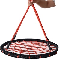 Balançoire d'extérieur avec nid d'oiseau Chaise suspendue Hamac pour enfants pour jardin Playhouse Cour Aire de jeux