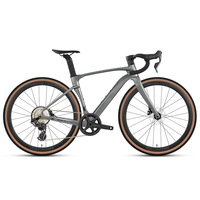 Vélo de Gravel en Carbone SENTYEH 13S avec Transmission Sans Fil, Freins Hydrauliques, Roues en Carbone Optionnelles 700C
