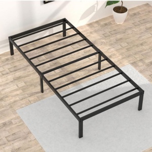 Fabrication Cadre de remplacement 140x200 cm Queen Size Hotel Home Strong Rose Gold <span class=keywords><strong>Metal</strong></span> Bed Frame - Product Image 2