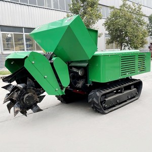 <strong>Mini</strong> Agricultural diesel Cultivators Crawler Tractor Greenhouse Rotary Tiller Cultivator for <strong>Chainsaw</strong> - Product Image 5