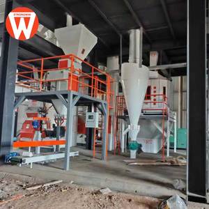 Nueva Línea de Producción de Alimentos para Animales de Granja Automática Strongwin, 10 Toneladas por Hora, Motor Eléctrico de Alta Potencia, Acero Inoxidable 304 - Product Image 6