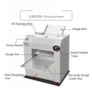 2-30Mm di regolazione del rotolo di <span class=keywords><strong>Pasta</strong></span> per impastare la <span class=keywords><strong>Pasta</strong></span> che preme la <span class=keywords><strong>macchina</strong></span> del rullo di rotolamento - Product Image 2