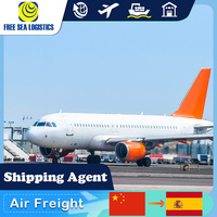 Livraison rapide DDP, conteneurs 20 pieds, 40 pieds, 40HQ FCL, fret maritime à faible coût, agent d'expédition de Chine vers l'Espagne
