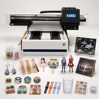 Impresora UV Plana Grande 6090 Multifunción para Impresión de Fundas de Teléfono de Vidrio, Piedra, Cuero, Madera, PVC, Policarbonato, Tarjetas, ABS y TPU