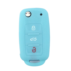 Funda de Silicona para Llaves de Coche <span class=keywords><strong>Volkswagen</strong></span>, de Alta Calidad y Bajo <span class=keywords><strong>Precio</strong></span>, Anti-Caídas - Product Image 6