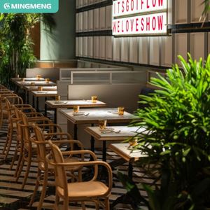 Ensemble Tables et Chaises de Salle à Manger Commerciales de Luxe en Bois Design Chaise Salle Manger pour Restaurants Cafés Hôtels - Product Image 6