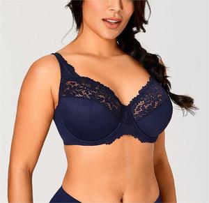 <span class=keywords><strong>Reggiseno</strong></span> in pizzo a copertura totale taglie forti da donna 75-110 <span class=keywords><strong>Coppa</strong></span> B C <span class=keywords><strong>D</strong></span> DD E F G H I J K Push-up Intimo - Product Image 3